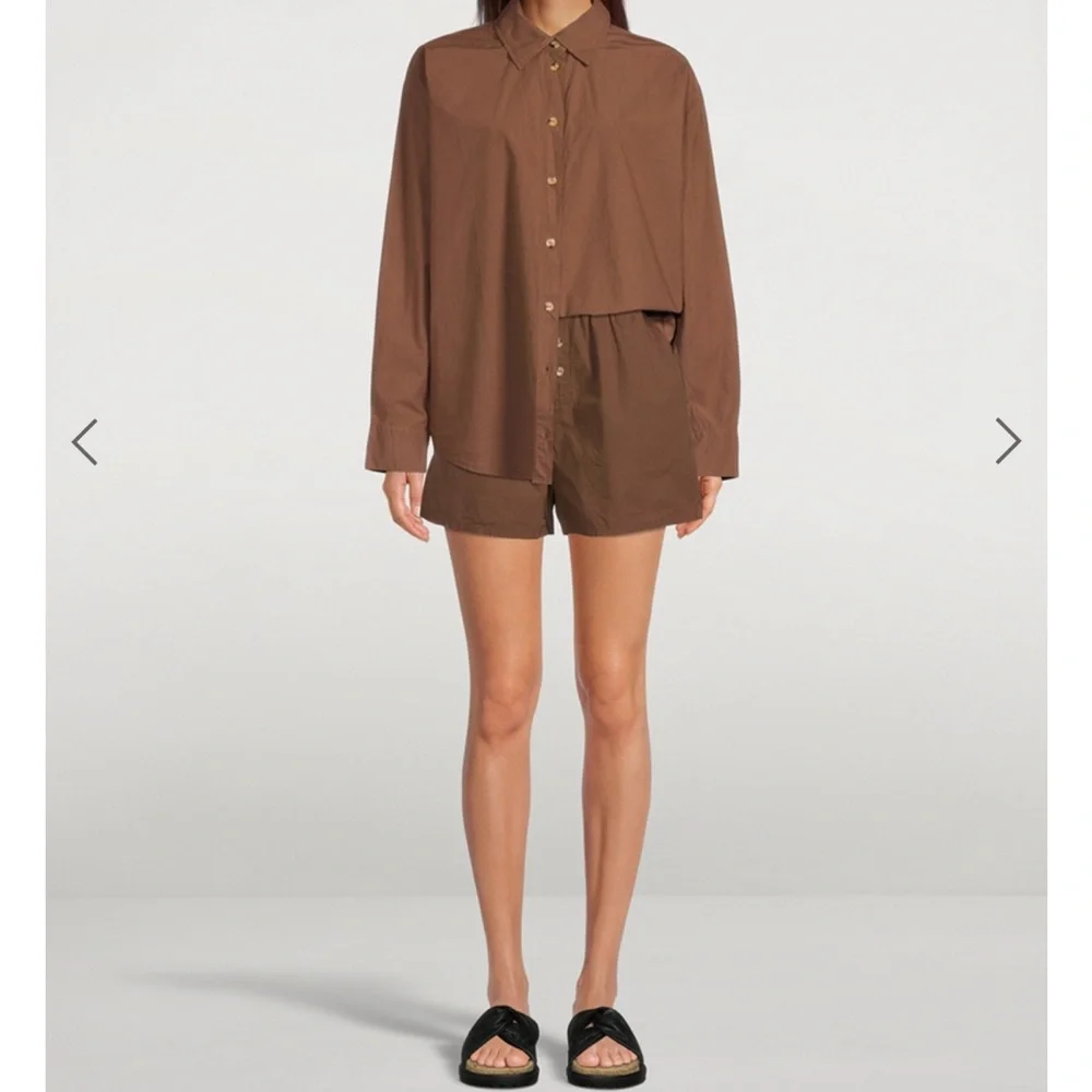 DONNI Cotton Poplin Shirt - Picture 5 of 8